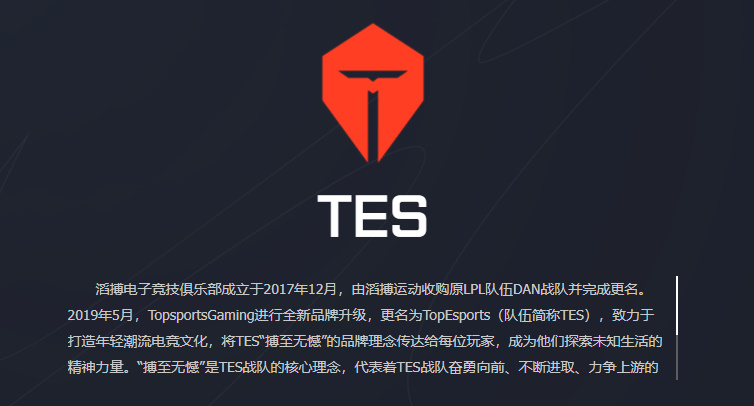 TES战队成员名单2024