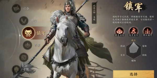 三国谋定天下职业介绍
