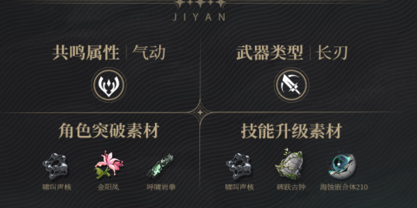 鸣潮忌炎角色介绍