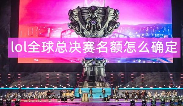 lol全球总决赛名额怎么确定2022
