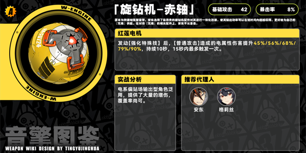 绝区零旋钻机赤轴音擎介绍