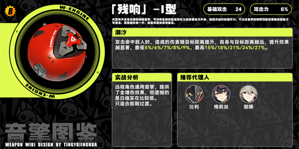 绝区零残响Ⅰ型音擎介绍