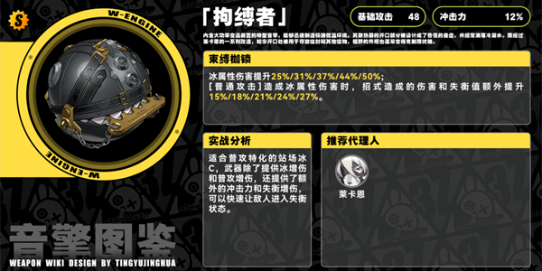 绝区零拘缚者音擎介绍