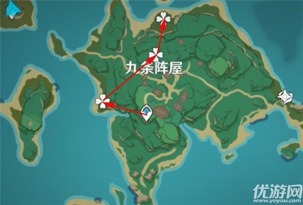 原神鬼兜虫采集路线 荒泷一斗突破材料鬼兜虫速刷攻略