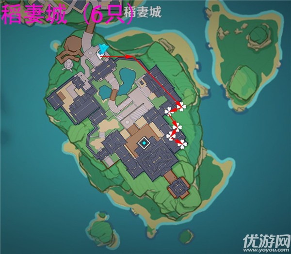 原神鬼兜虫采集路线 荒泷一斗突破材料鬼兜虫速刷攻略