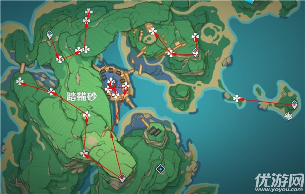 原神鬼兜虫采集路线 荒泷一斗突破材料鬼兜虫速刷攻略