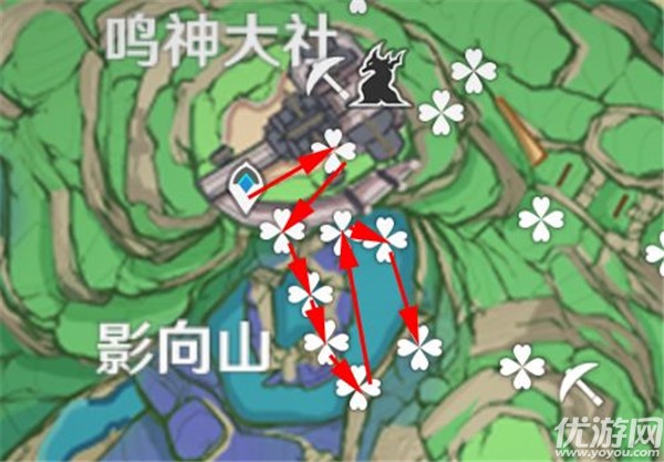 原神鬼兜虫采集路线 荒泷一斗突破材料鬼兜虫速刷攻略