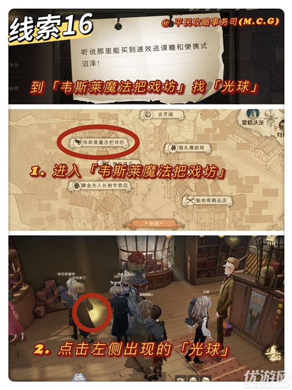 哈利波特魔法觉醒听说可以在那里买到速效逃课糖和便携式沼泽位置