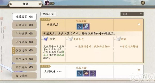 如何触发天涯明月刀手机游戏云滇风月冒险
