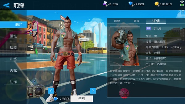 街篮2球员介绍