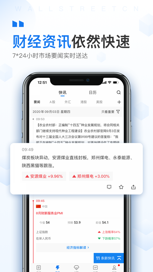 金融信息头条新闻应用程序